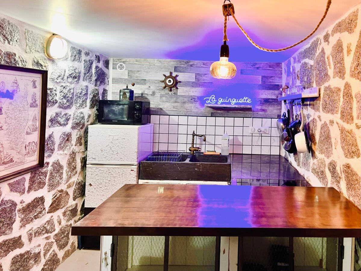La Cave Marine Du Trottel Apartment อฌักซิโอ้ ภายนอก รูปภาพ