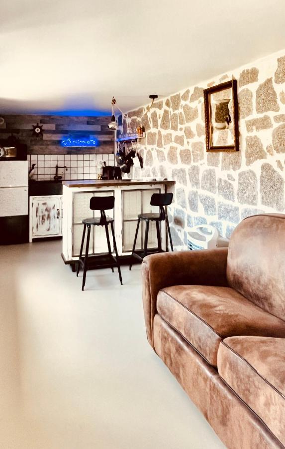 La Cave Marine Du Trottel Apartment อฌักซิโอ้ ภายนอก รูปภาพ