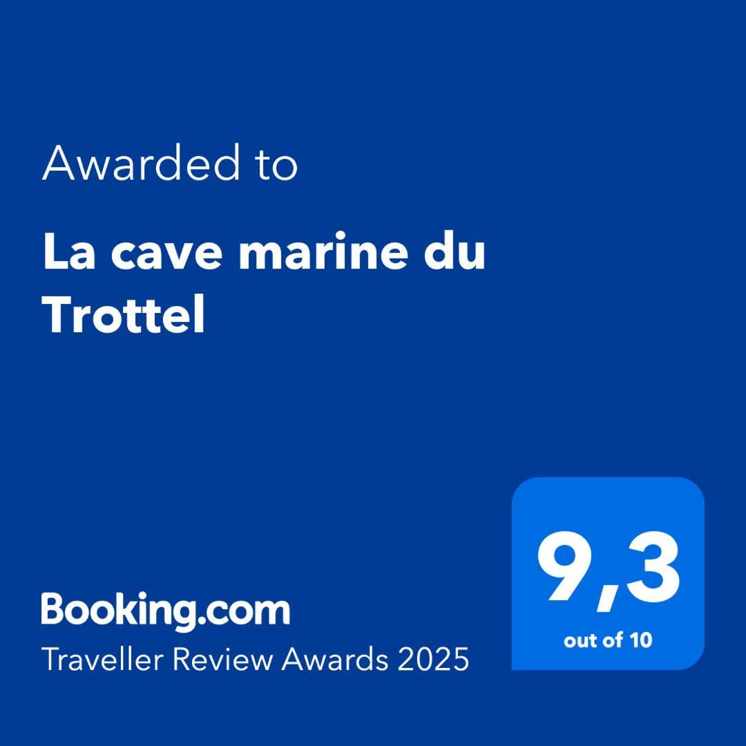 La Cave Marine Du Trottel Apartment อฌักซิโอ้ ภายนอก รูปภาพ